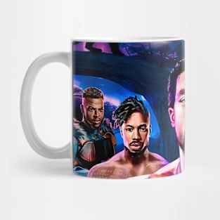 Black panther family huge Mug